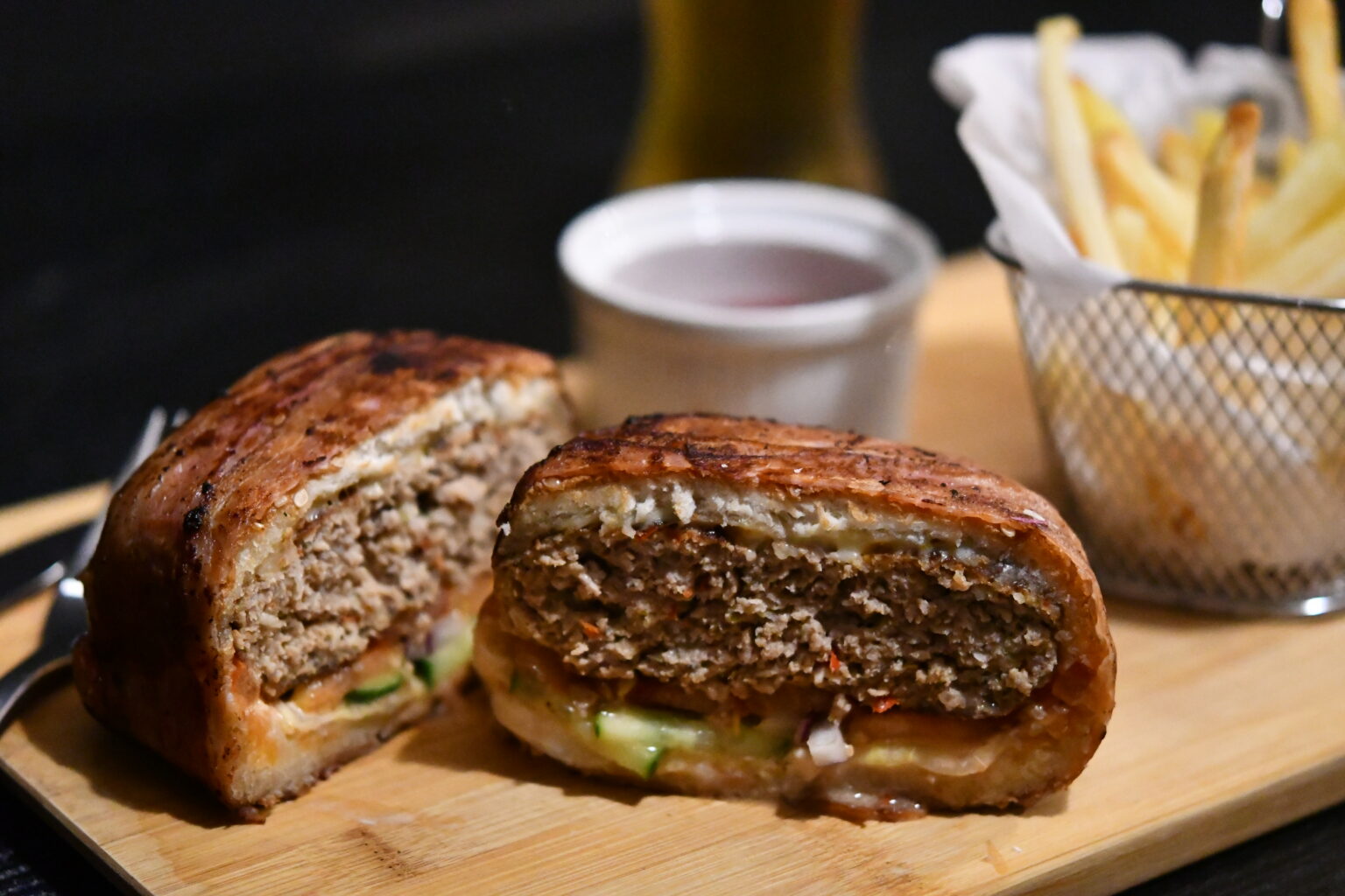 Bacon Wrapped Burger | Klysa