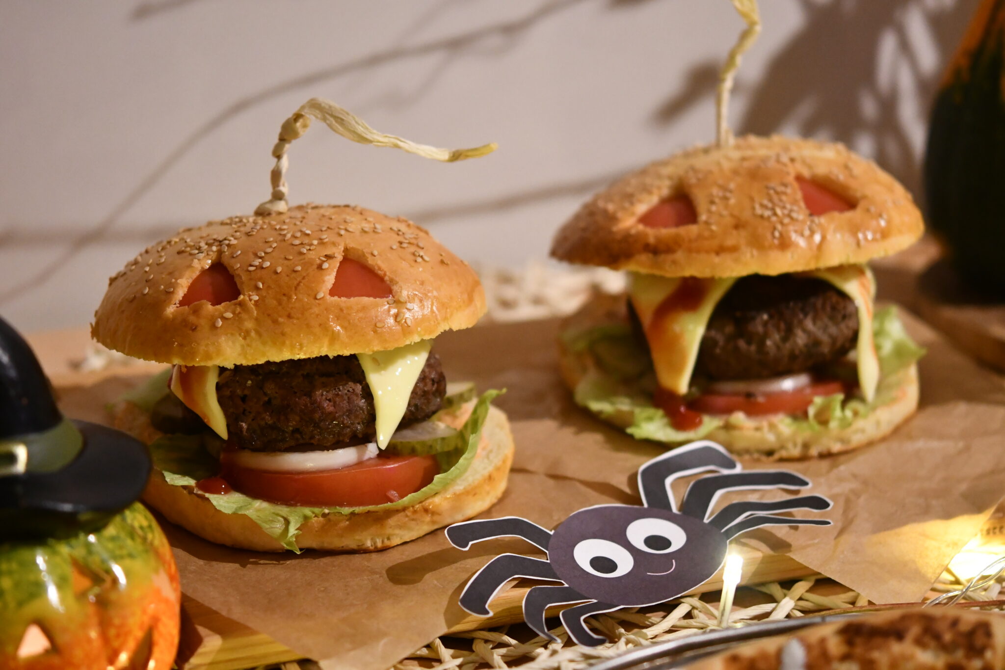 Halloween Monster Beef Burger | Klysa
