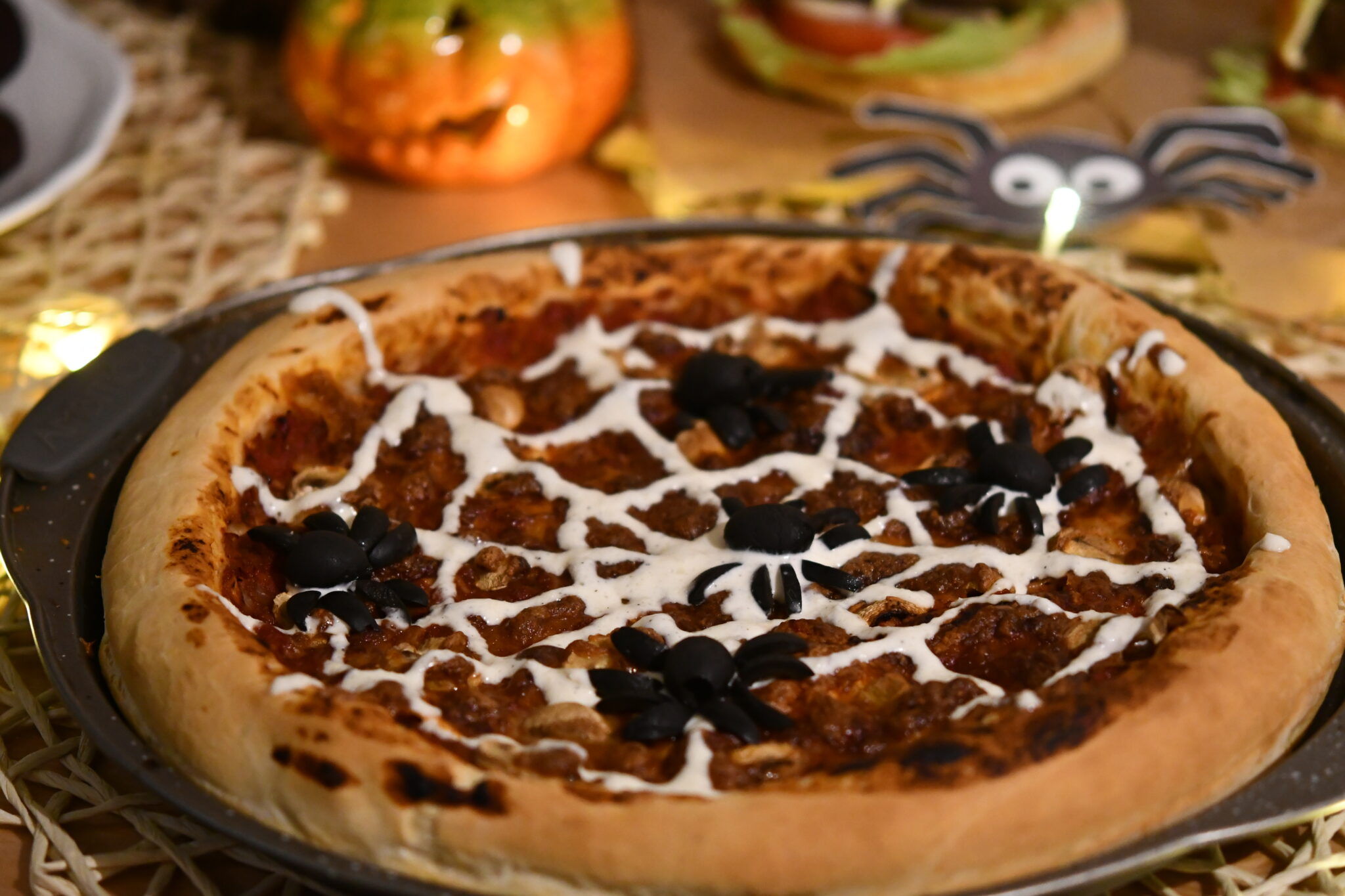 Spider Web Pizza Klysa