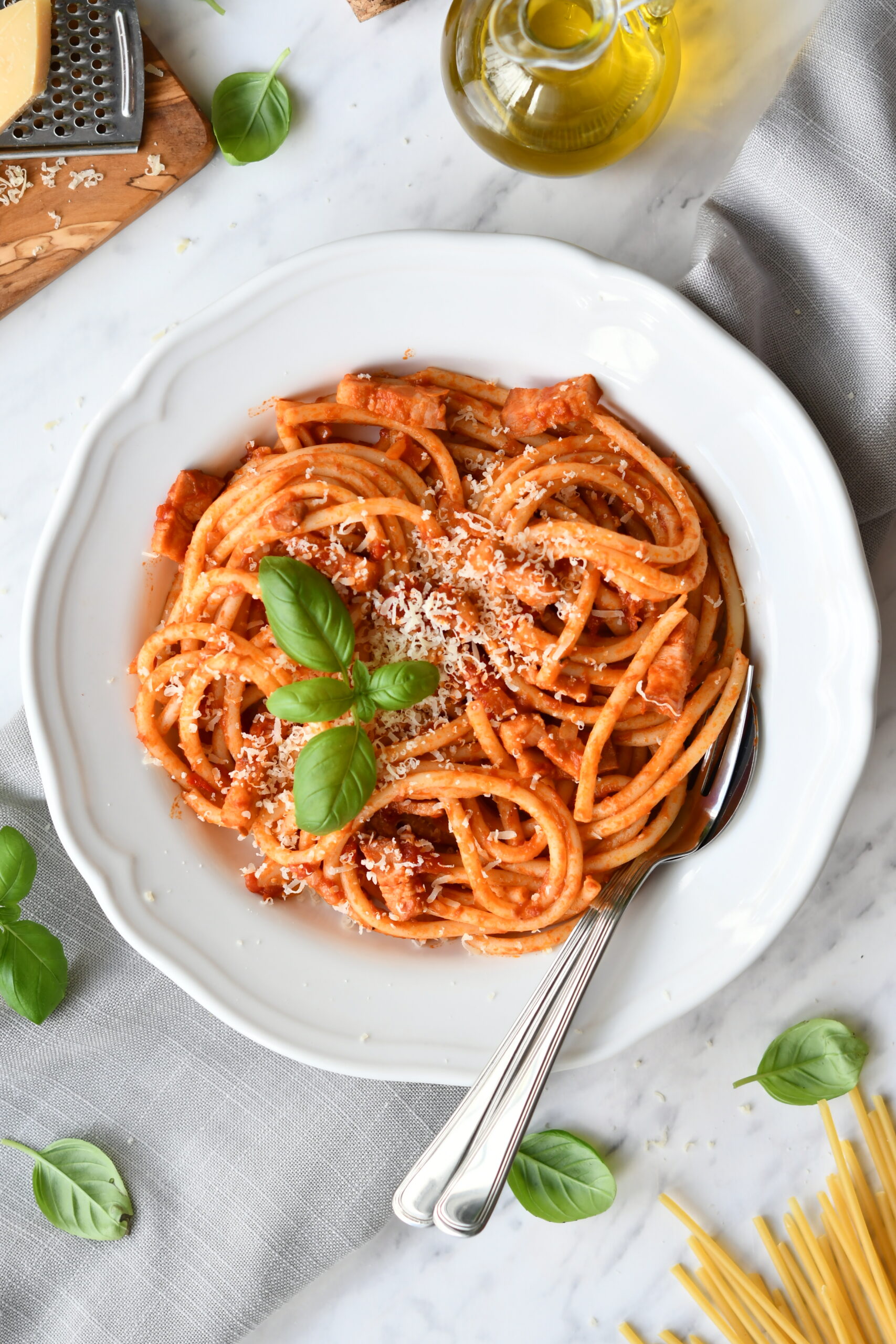 Bucatini all’Amatriciana | Klysa