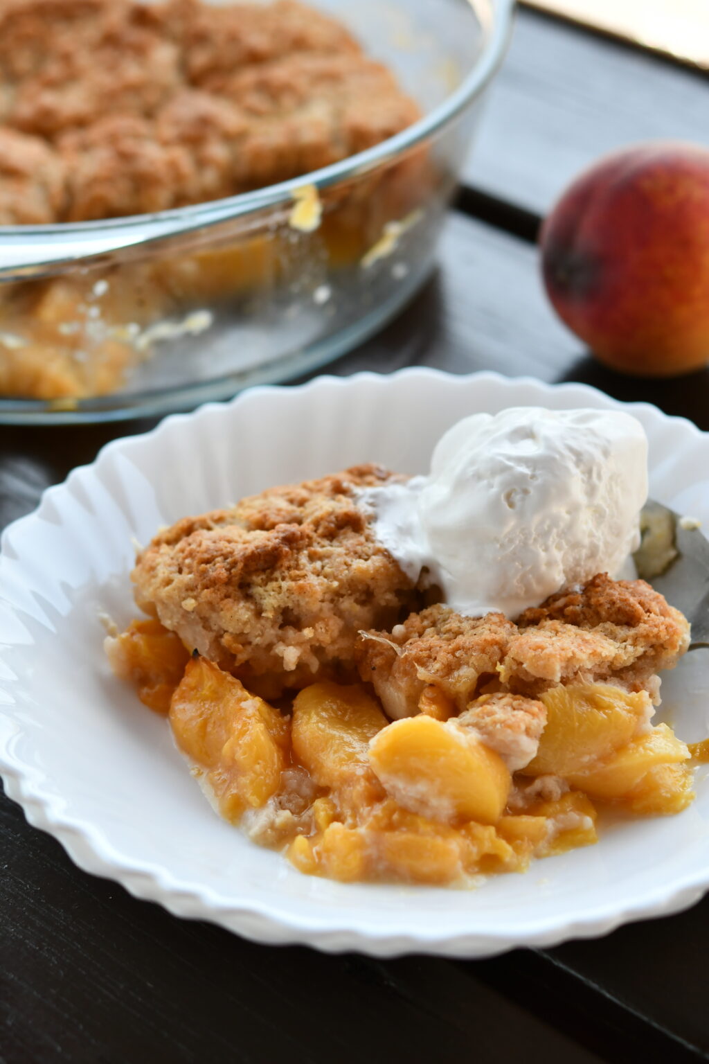 Peach Cobbler | Klysa