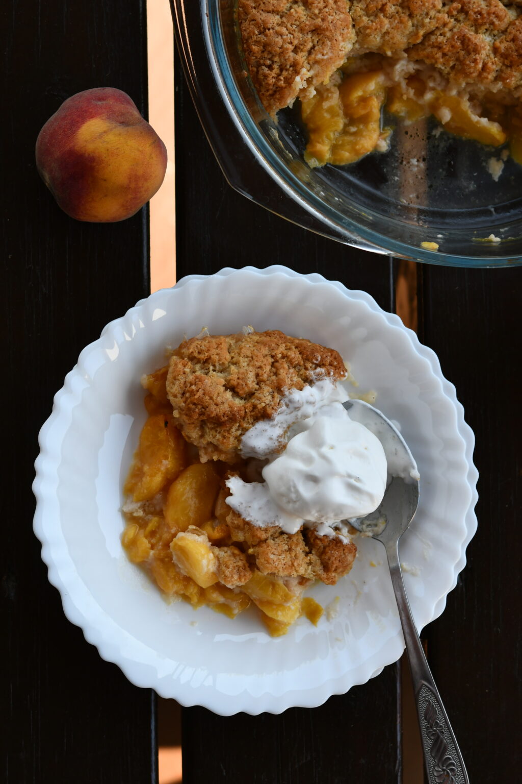 Peach Cobbler | Klysa