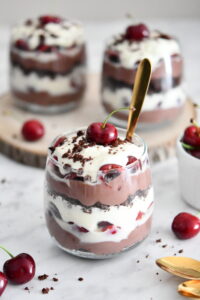 Cherry Brownie Trifle | Klysa