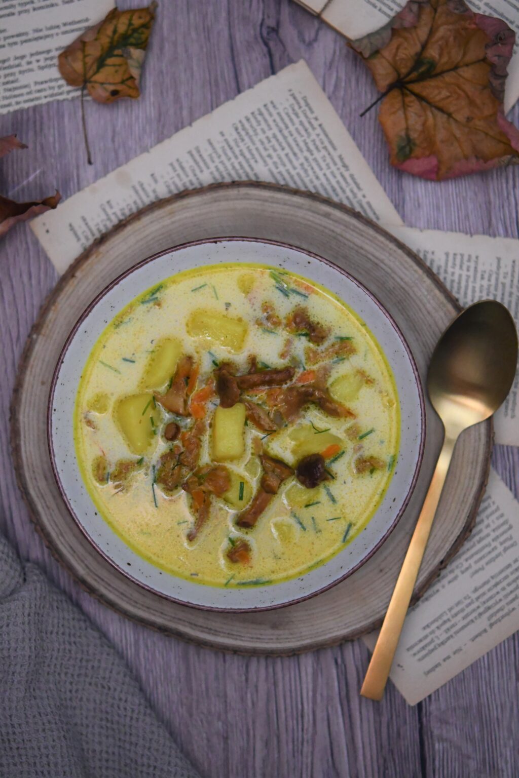 Creamy Chanterelle Soup | Klysa