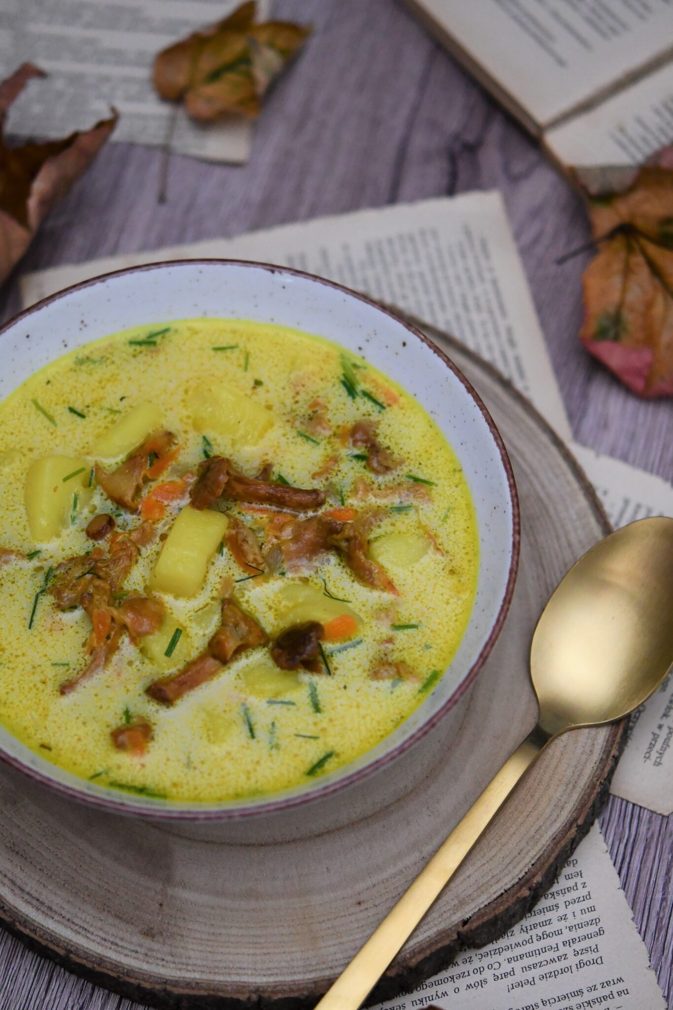 Creamy Chanterelle Soup | Klysa