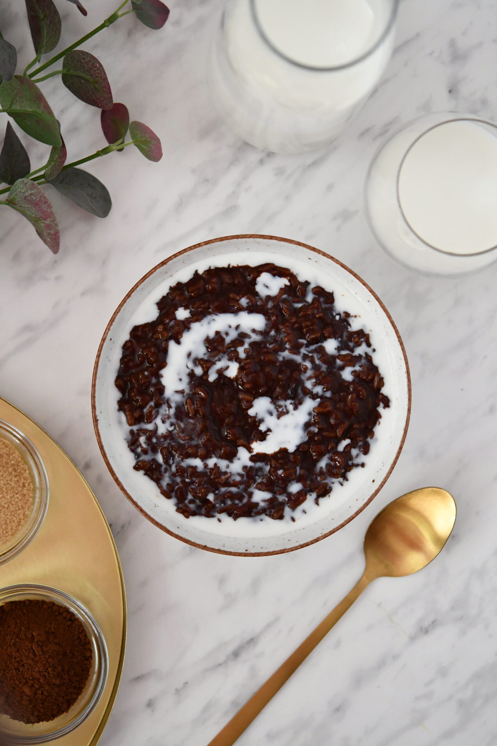 Champorado (Filipino Chocolate Rice Porridge) | Klysa